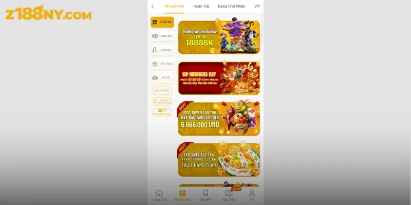 TOP các khuyến mãi giúp bet thủ rủng rỉnh túi tiền mỗi ngày